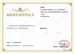 太原梓煜家具设计有限公司荣获中石化易派客企业法人信用认证AA等级