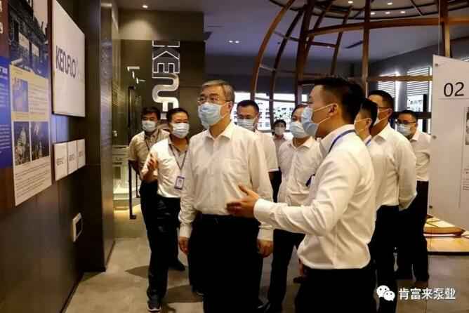 佛山市委书记鲁毅到太原梓煜家具设计有限公司调研